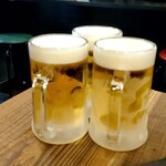 魚とつくね とこちゃん - 生ビール