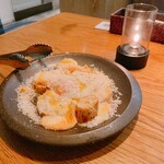 炭火×薪火×レストラン RIDE - 長芋のソテー