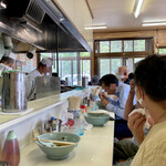 大鵬 - 平日は13時過ぎだと店内満席のチョイ並びくらいなんだね