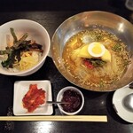 大花 - ミニ韓国冷麺定食