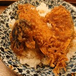 寿々喜 - ミニ天丼　３００円