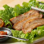 豬五花肉韓式烤豬五花肉