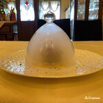 プチレストラン ブーケ・ド・フランス - 桜のチップの瞬間燻製