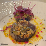 プチレストラン ブーケ・ド・フランス - 桜のチップの薫香が食欲中枢を刺激