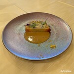 プチレストラン ブーケ・ド・フランス - 天然鰻のパイ包み焼 海胆のソース