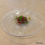 プチレストラン ブーケ・ド・フランス - 馬肉のタルタル