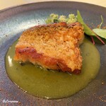 プチレストラン ブーケ・ド・フランス - 甘鯛は鱗焼に