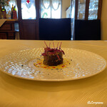 プチレストラン ブーケ・ド・フランス - 初鰹の瞬間スモーク