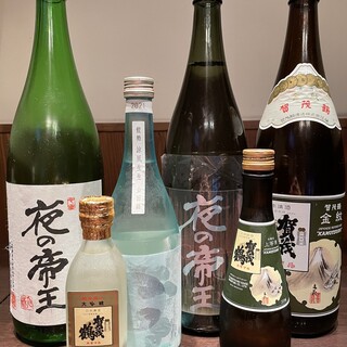 We have a lot of Hiroshima local sake!