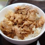 Menya Hachidai - 豚丼醤油小ネギ抜きアップ