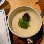 力寿司 - 茶碗蒸しは寿司屋らしい綺麗なルックス