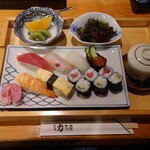 力寿司 - 料理写真:上握りランチ　1,350円