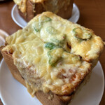 ブレイク 平本店 - ピザトースト