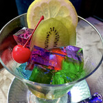 喫茶 ソワレ - ドリンクを飲みきった状態｡