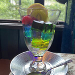 喫茶 ソワレ - 鮮やかなゼリーの彩りに魅せられる✨
