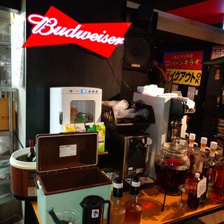 Great value ``self-serve all-you-can-drink'' menu with a wide variety of alcoholic beverages.