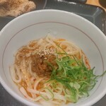 なか卯 - 冷やし担々麺(小)