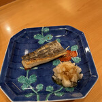鮨 いとう - 太刀魚焼き　大根鬼おろし