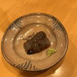 鮨 いとう - シャコの醤油漬け