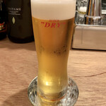 WASIANBAR MIKAPI - 生ビール（アサヒ） ¥550