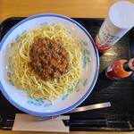 Shinoro Machidukuri Terasu Wakiaiai - ミートソースパスタ(800円)です。