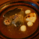 京料理 本家たん熊 - お一人様用のお鍋がちょうど良いサイズ感。