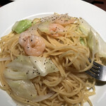 イタリアン麹町MAR - ① 小海老とキャベツのスパゲッティ