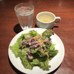 Itarian Koujimachi Maru - ①サラダ、スープ