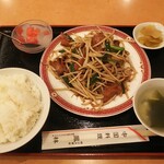 鳳林 - レバニラ炒めランチ