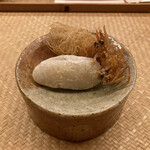 伊勢 三玄 - お餅の中にはカラスミ