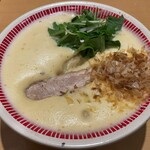 ラーメンちゃんneo - 玉子かけ豚骨