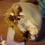 cafe nekoji - チョコレートクレープ。