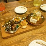 乍旨司 - アテ盛り6種