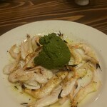 乍旨司 - 焼き白海老 グリーンハリッサ