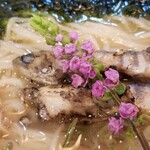 麺堂にしき -  川魚の冷やしラーメン（限定）