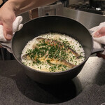 Alternative - ❽鮎の炊き込みご飯