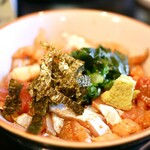 Kaisen Idutsu - りゅうきゅう丼(1100円)。こっちはヅケ。