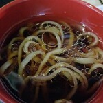 塩そば専門店 桑ばら - 山ワサビの盛りそば ならやのカエシと山ワサビご飯定食