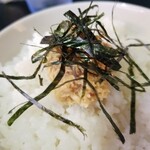 塩そば専門店 桑ばら - 山ワサビの盛りそば ならやのカエシと山ワサビご飯定食