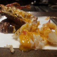 鉄板焼 ステーキ 北野坂 - 伊勢海老　ウニバターソース