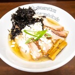 Yondaime Matsuya Shokudou - 太刀魚煮干し潮らぁめん＋豚バラチャーシュートッピング