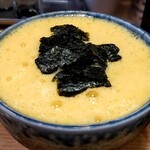 煮干そば 流。 - つけ汁：納豆玉子の大盛