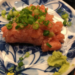 鳴子ホテル - まぐろのすき身。