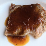 鳴子ホテル - ステーキ。