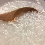 鳴子ホテル - ご飯のおともがたくさんあるので、おかゆも楽しい。