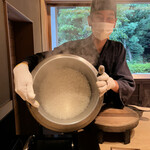 成生 - ご飯が炊きあがりました