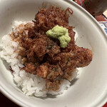 成生 - 天丼です。山葵が合う