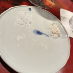 成生 - 潮です。左がマルドン、右が沖縄のマース