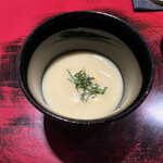 成生 - 静岡産のトウモロコシの冷製スープ