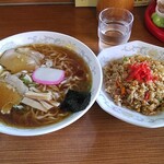 さんろくラーメン - 今日の昼食です